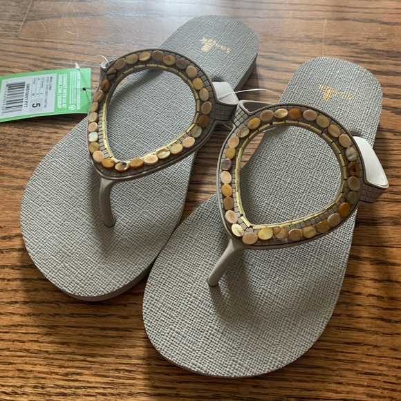 Sanuk | Shoes | Sanuk Ibiza Luna Shell Beaded Sandals Pyt Size 5 Nwt |  Poshmark